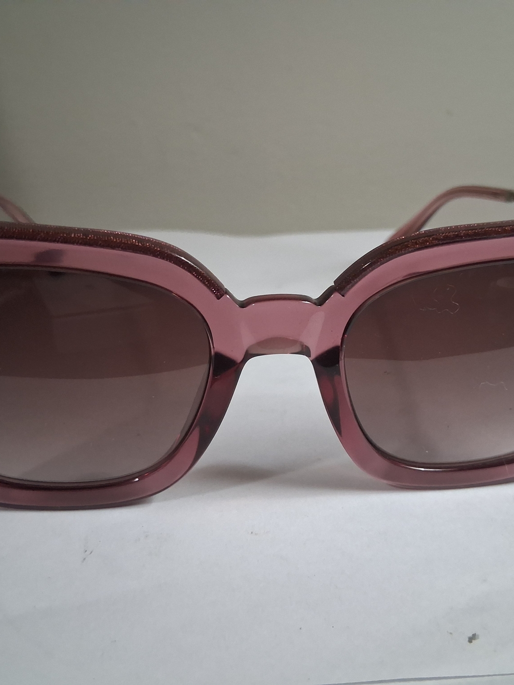 Jimmy Choo Pink Oversized Square Sunglasses